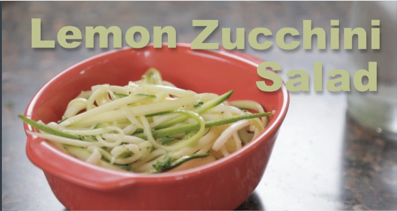 Lemon Zucchini Salad